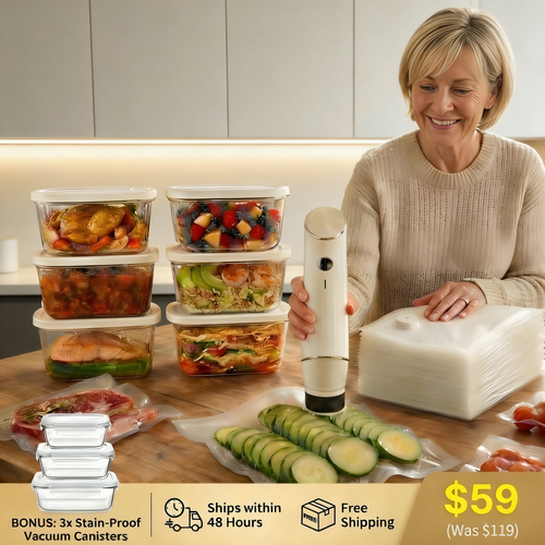 Warmivo™ Food Freshness Vacuum Sealing Bundle