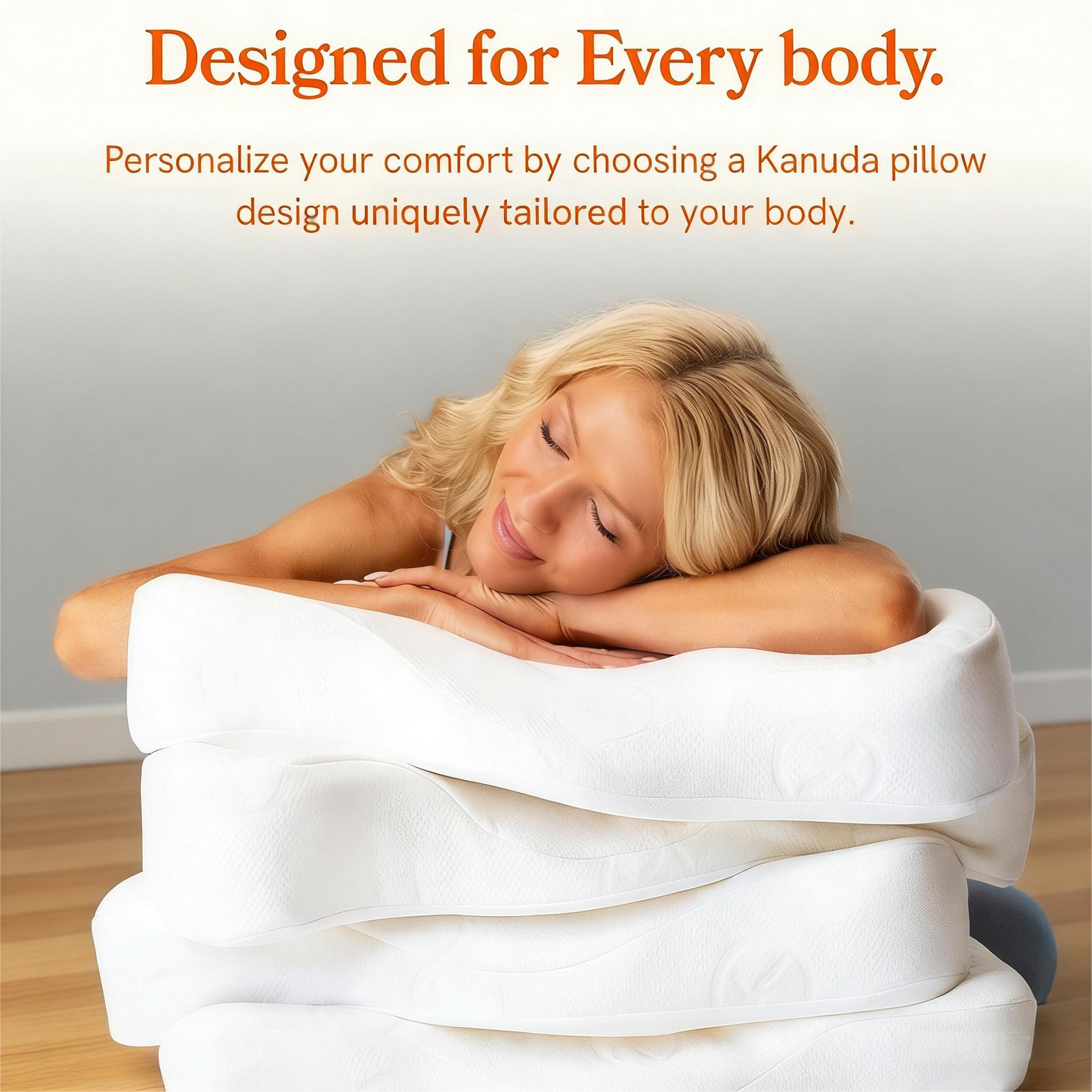 Therapist-Designed Contour Pillow for Neck Pain Relief & Custom Comfort
