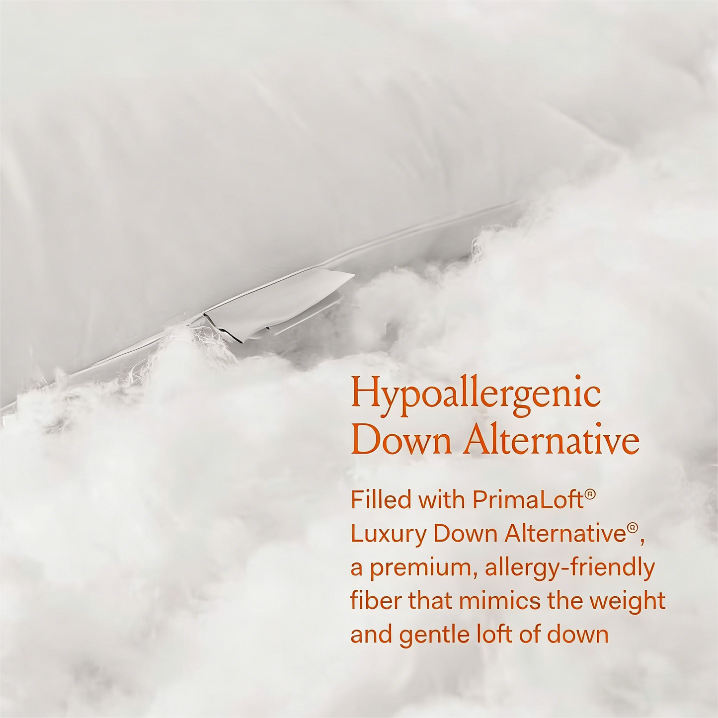 Sleep-Style Tailored Organic Cotton Pillow – Hypoallergenic Comfort