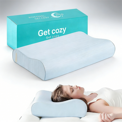 Sleep-Adjusting Support Pillow for Cool, Pain-Free Rest
