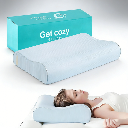 Sleep-Adjusting Support Pillow for Cool, Pain-Free Rest