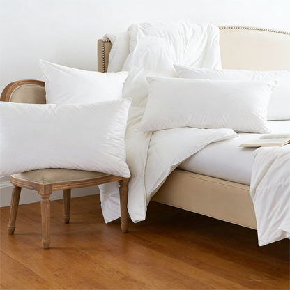 Sleep-Style Tailored Organic Cotton Pillow – Hypoallergenic Comfort