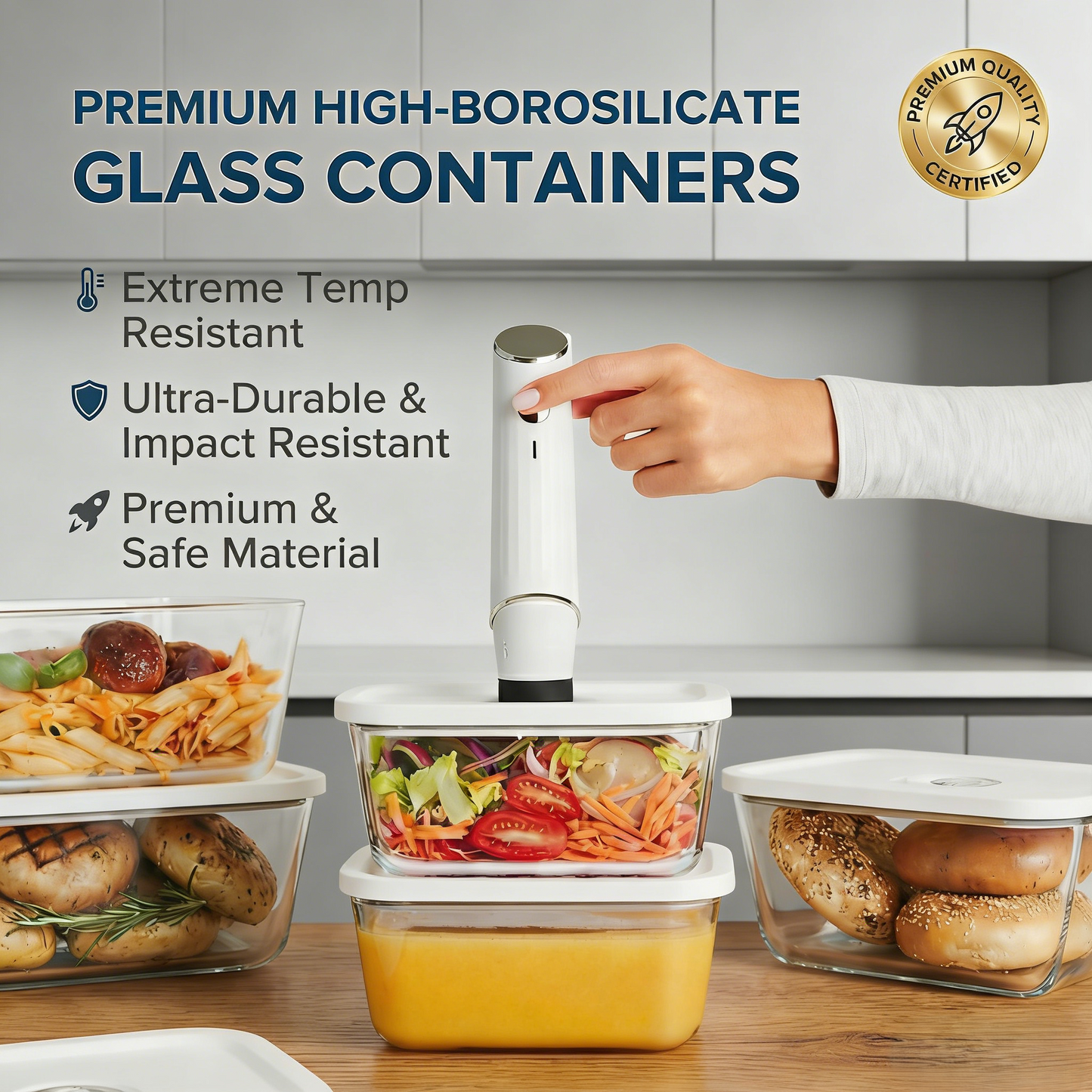 Warmivo™ Food Freshness Vacuum Sealing Bundle