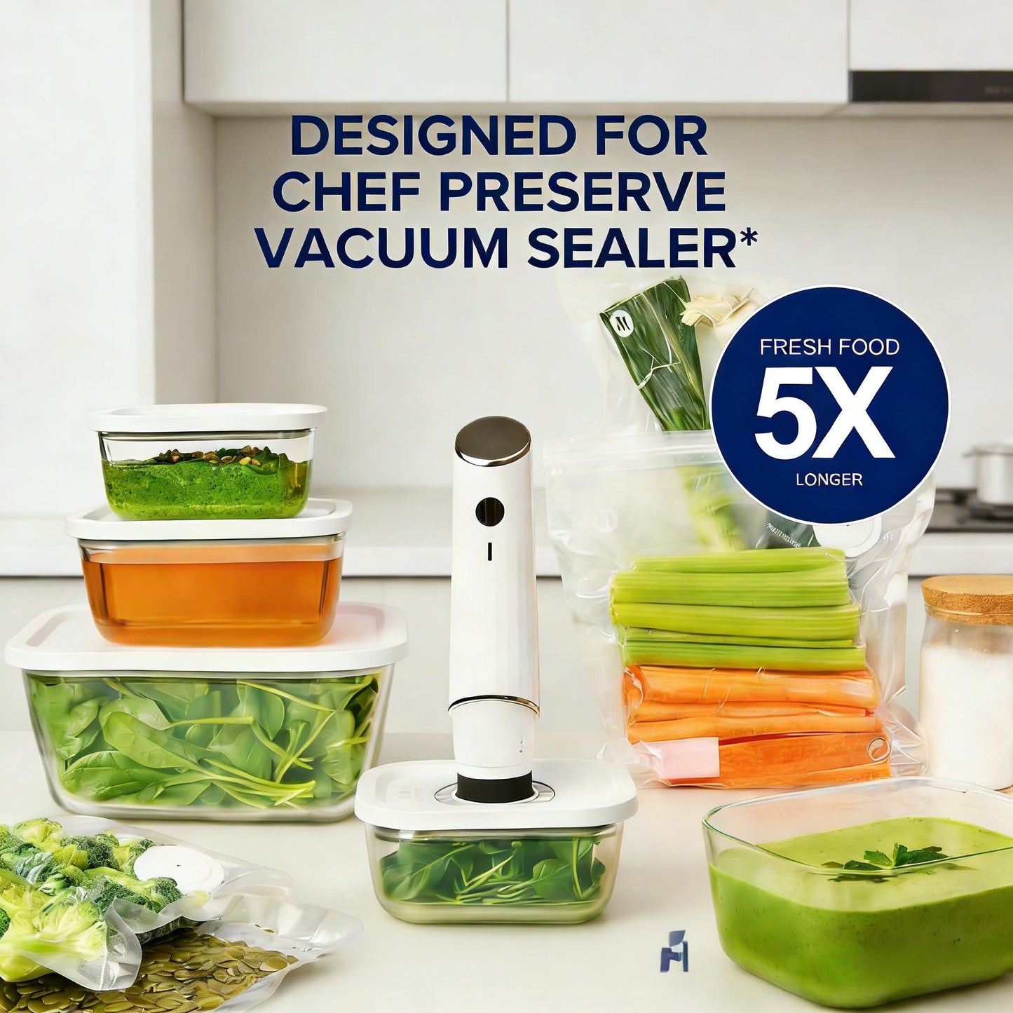 Vacuum Sealer Glass Container Set